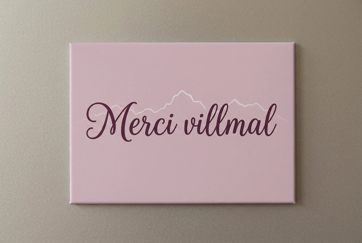 Magnet: Merci villmal