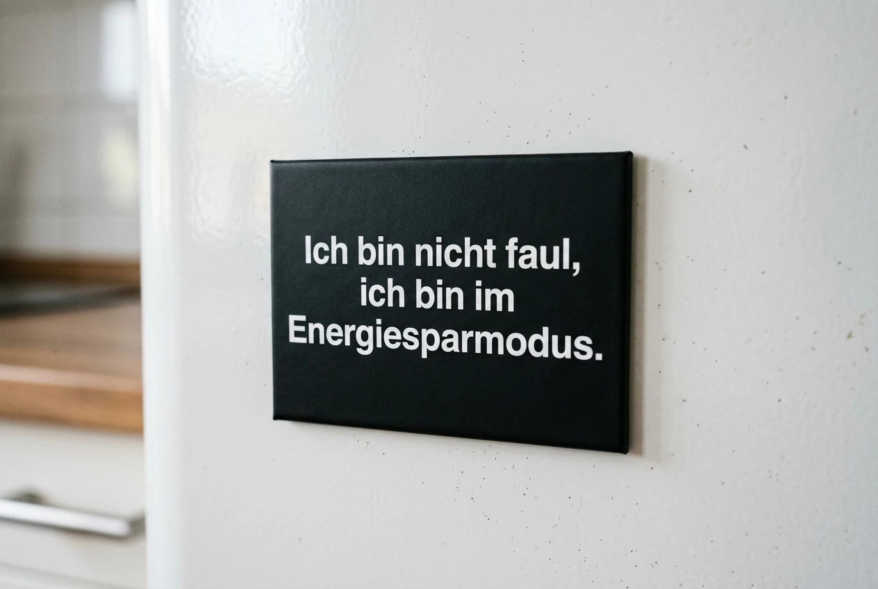 Magnet: Ich bin im Energiesparmodus