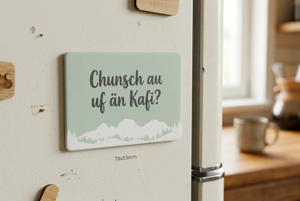 Magnet: Chunsch au uf än Kafi?